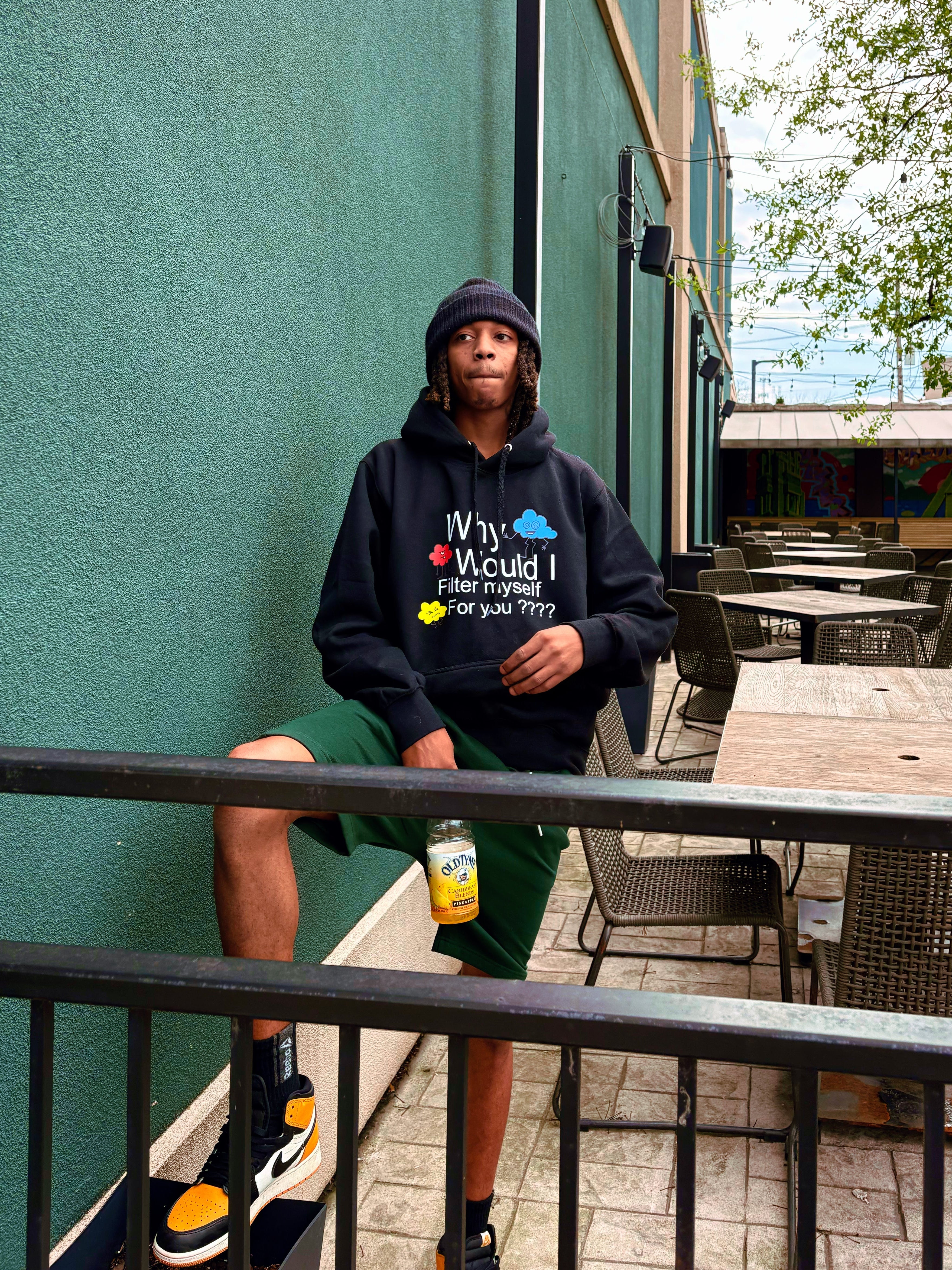 “Unfiltered” statement Hoodie